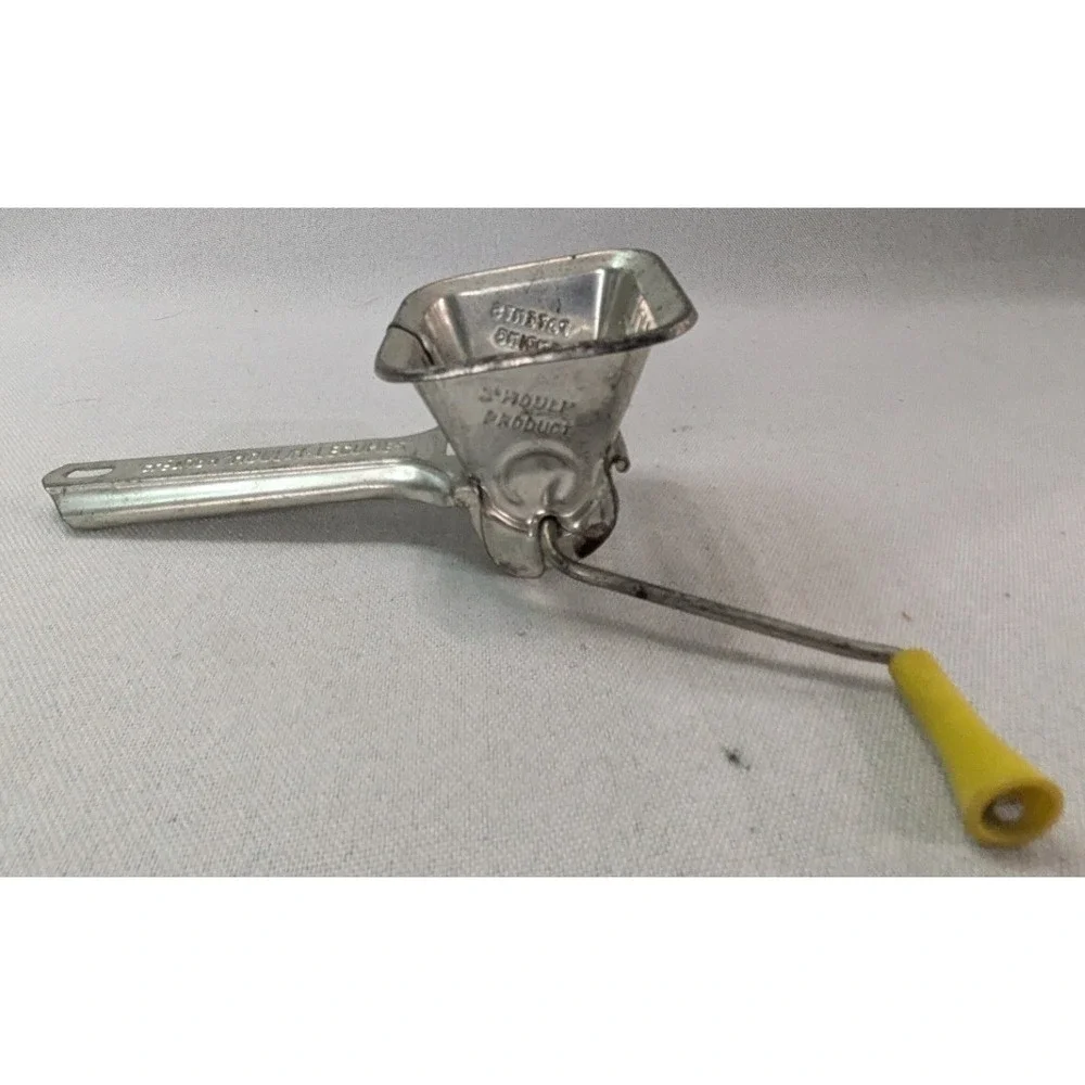 Mouli Parsmint Herb Mincer Vintage Unisex OS Silver Fair French Kitchen Tool